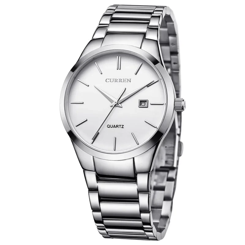 Reloj con calendario de negocios resistente al agua para hombre, reloj de cuarzo y esfera grande multifuncional para deportes al aire libre, venta al por mayor 1