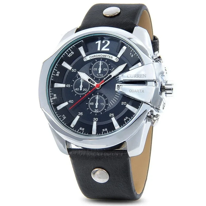 Reloj de negocios con cinturón duradero, resistente al agua, informal, con calendario, informal, a la moda, superventas 1