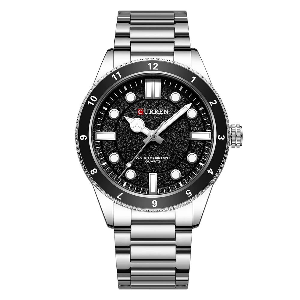 Wholesale Minimalist Multifunctional Business Waterproof Circular Large Dial Men's Watch Fashion Multifunctional Watch 1