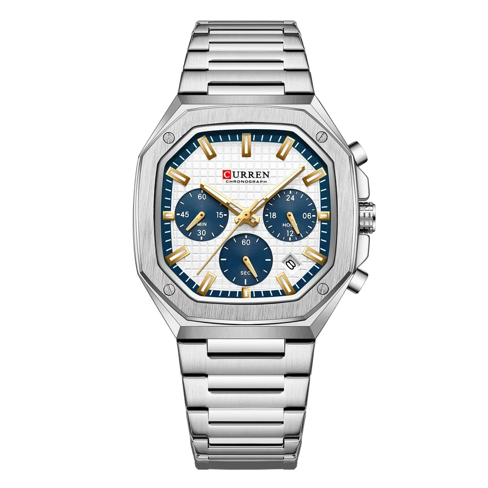 Small Dial Watch Wear-resistant Multifunctional Waterproof Calendar Classic Simple Style Wear-resistant Watch 1