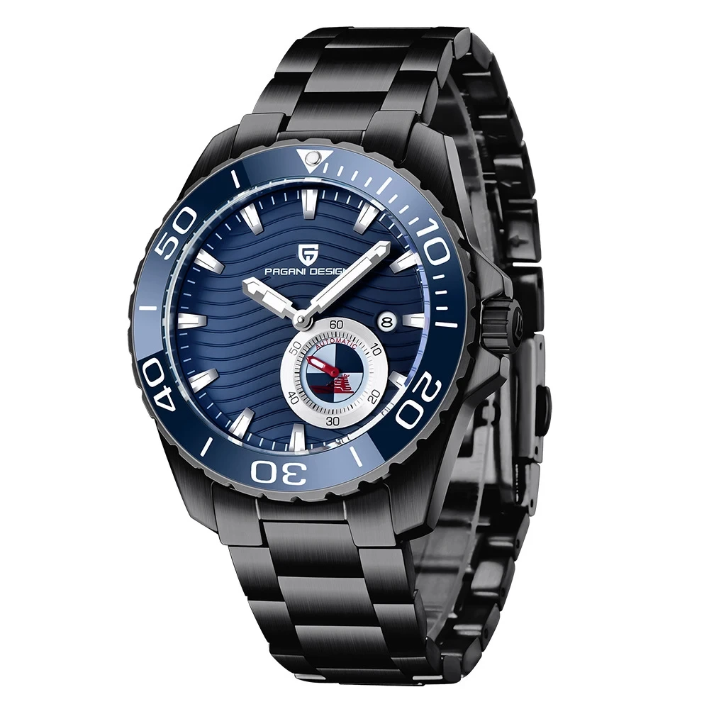 New Fully Automatic Mechanical Watch Precision Steel Waterproof And Fashionable Luminous Men's Watch 1