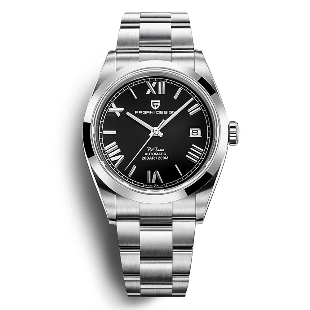 Outdoor Men's Waterproof Precision Steel Imported Movement Fully Automatic Durable Luminous Mechanical Watch 1