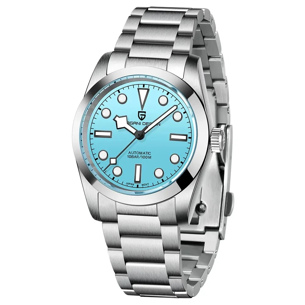 Outdoor Fashionable Sapphire Mirror Men's Business Waterproof Outdoor Luminous Automatic Mechanical Watch 1