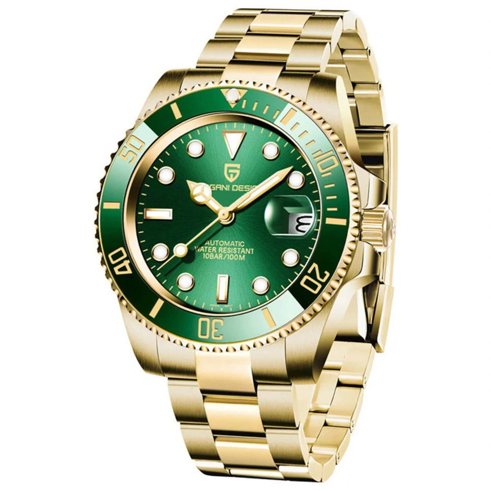 Montre mécanique multifonctionnelle pour hommes, vente en gros, haute qualité, étanche, précision, calendrier en acier, montre pour hommes 1