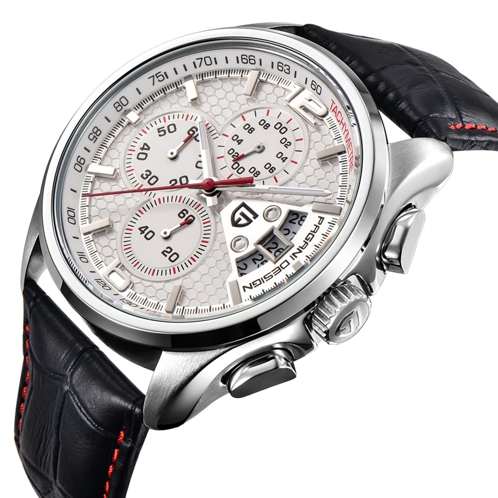 Reloj de cuarzo para hombre, duradero, de alta calidad, multifuncional, resistente al agua, deportivo, a la moda 1