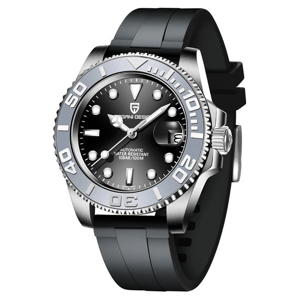 Reloj mecánico duradero para hombre, totalmente automático, resistente al desgaste, luminoso, resistente al agua, a la moda 1