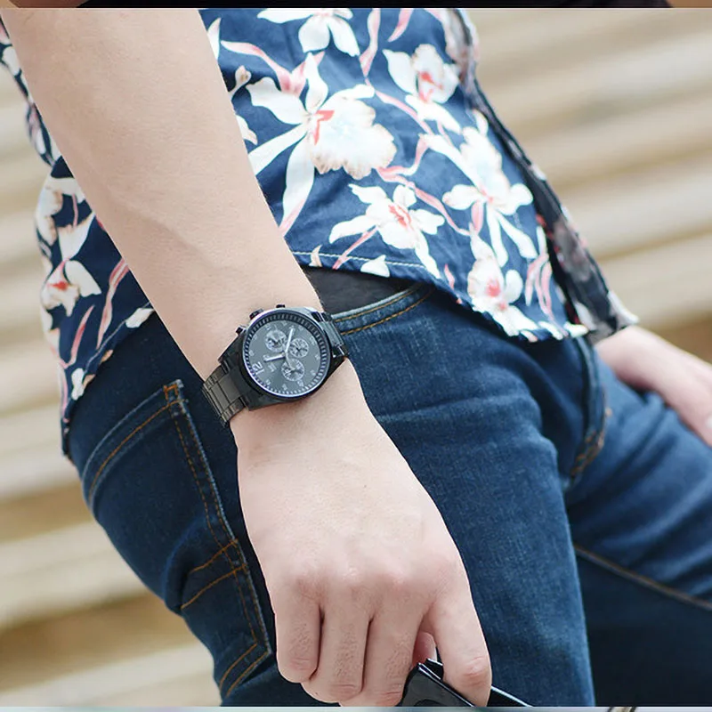 Reloj multifuncional para hombre, superventas, reloj de tendencia Simple a la moda, reloj de ocio personalizable 4
