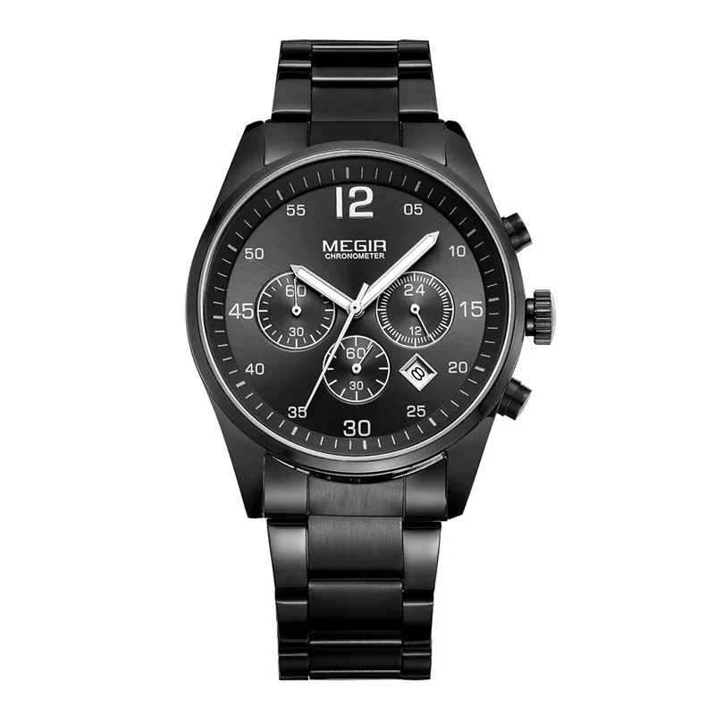 Venda quente relógio masculino multifuncional simples moda tendência relógio moda lazer relógio personalizável 1