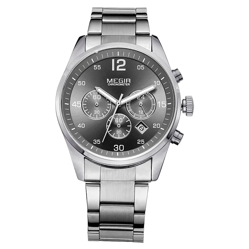 Reloj de cuarzo multifuncional para hombre Reloj de cuarzo resistente al agua luminoso Reloj de cuarzo para hombre vendedor caliente 1