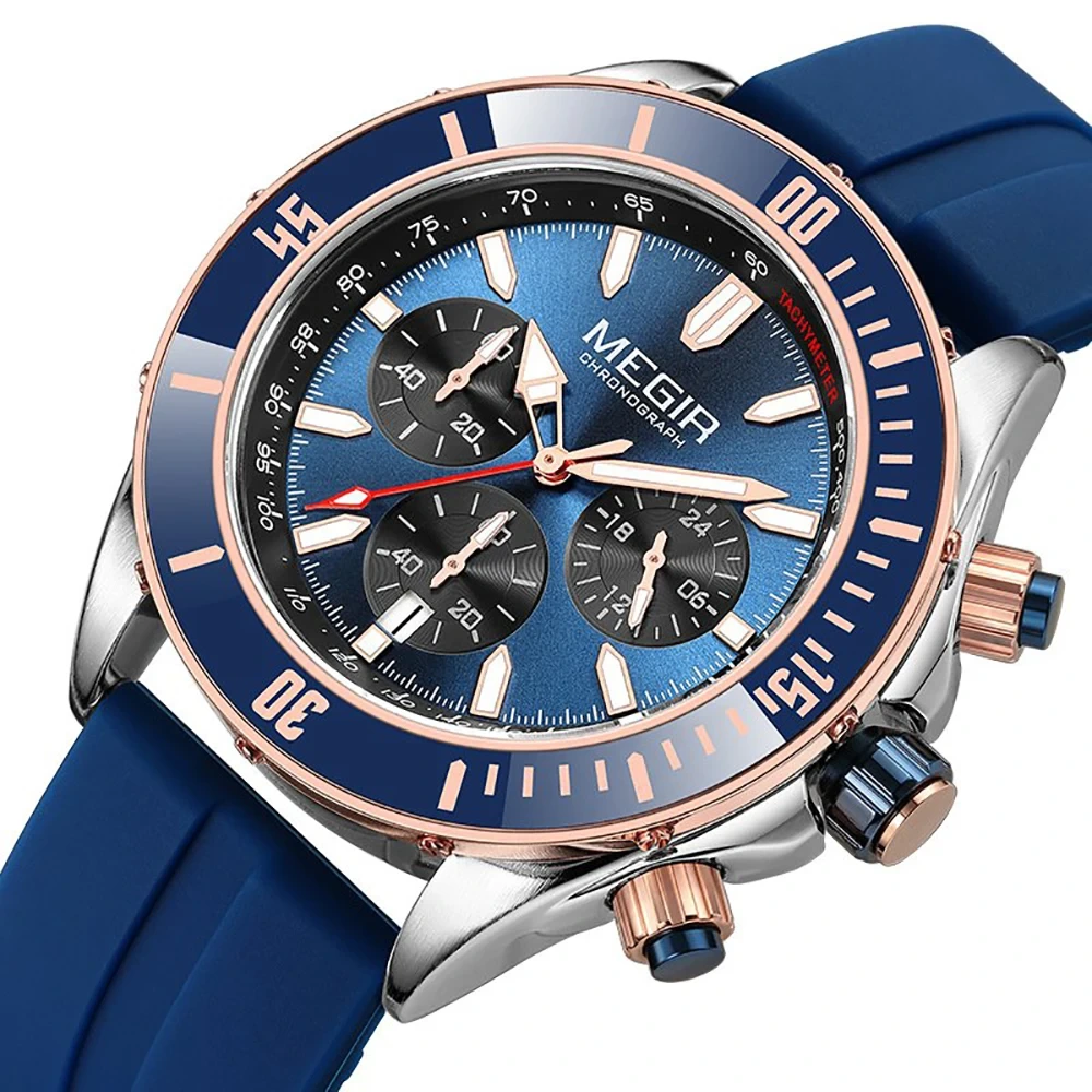 Factory Direct Supply Waterproof Watch Fashion Leisure Watch Multi-functional Watch 1