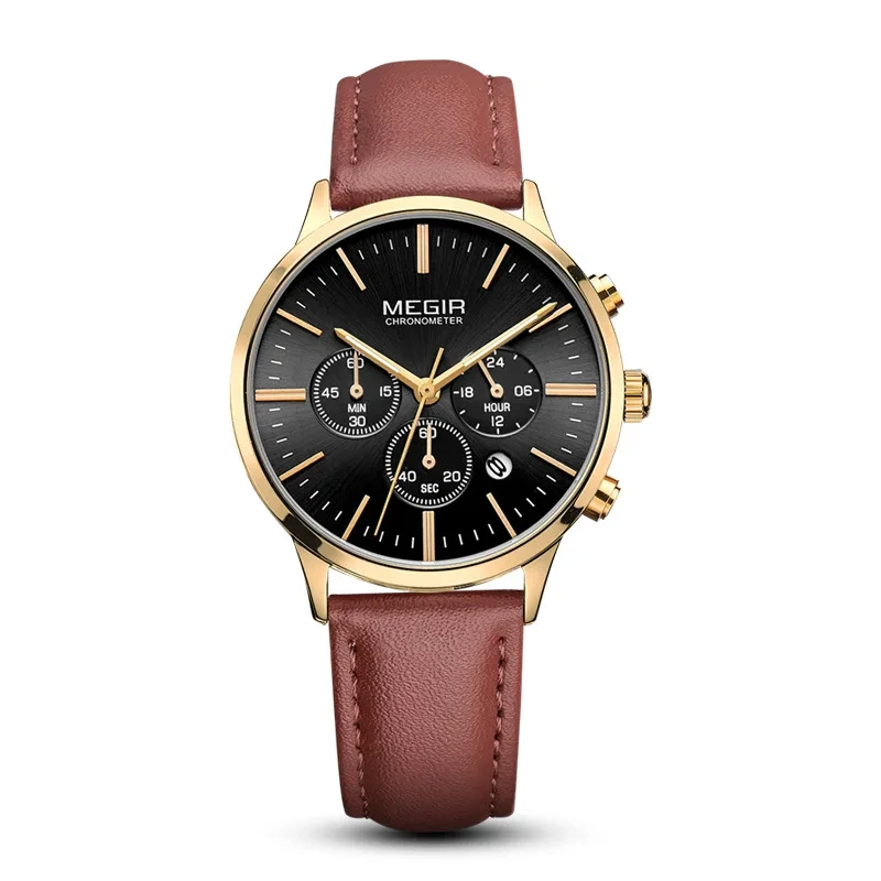 Nuevo reloj de cuarzo de alta calidad para mujer, reloj de cuarzo multifuncional a la moda para mujer, reloj de cuarzo ligero y delicado 1