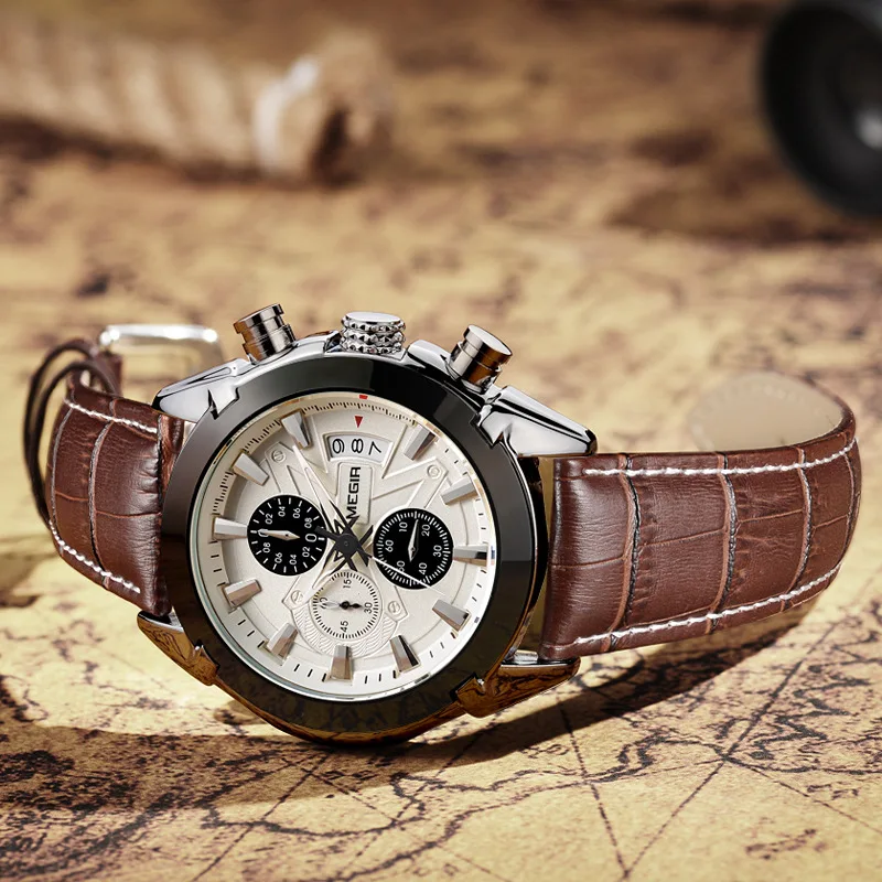 Customized Fashion Watch Classic Business Ultra Thin Waterproof Wristwatch Quartz Watch For Men 4