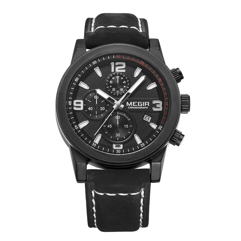 Factory Direct Supply Multi-functional Men's Watch Waterproof Quartz Watch Men's Quartz Wrist Watches 1