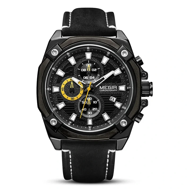 Orologio da uomo Orologio da uomo al quarzo con calendario sportivo multifunzionale 1