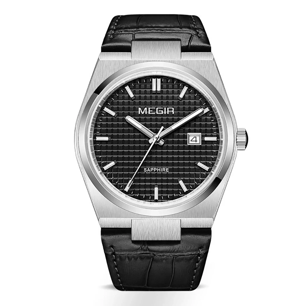 Preço de atacado de fábrica relógio de quartzo simples de alta qualidade relógio de calendário masculino relógio de quartzo à prova d'água 1