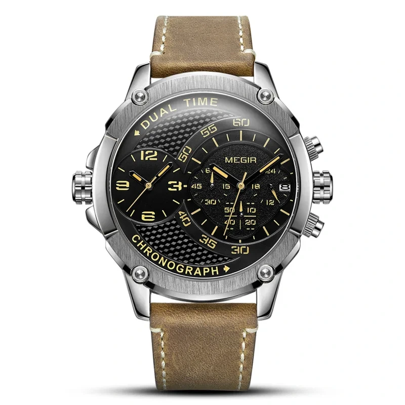 Reloj de moda del precio al por mayor de la fábrica para el reloj de los hombres no mecánicos del reloj multifuncional de los hombres 1