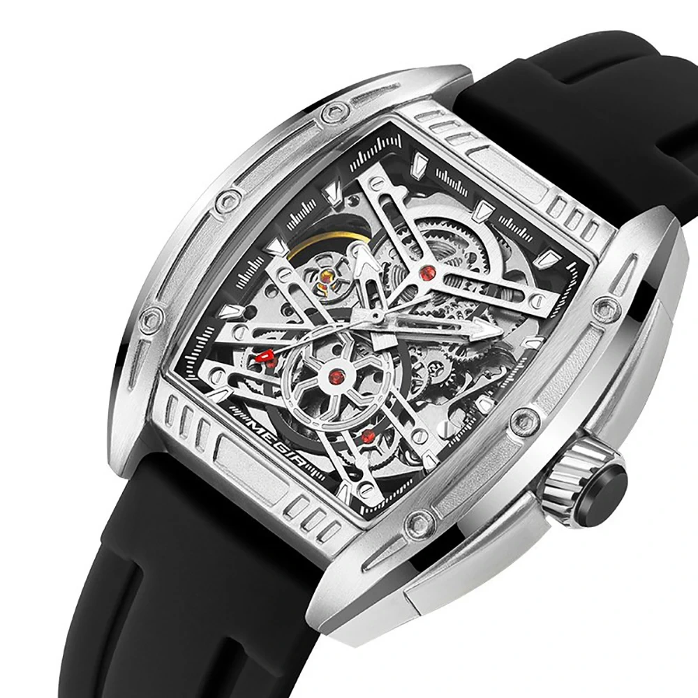 Waterproof Sports Watch Stainless Steel Quartz Movement Watch High Quality Custom Mechanical Watch 1