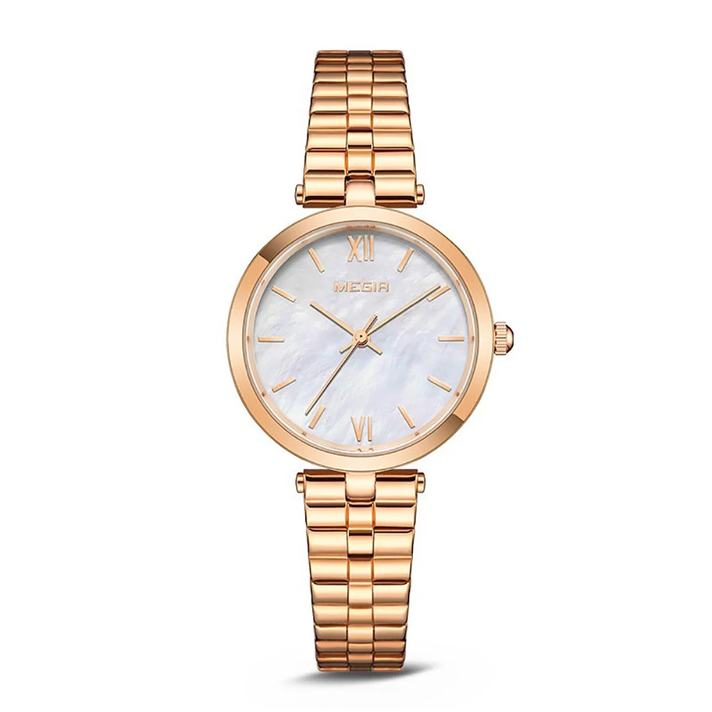 Waterproof Watch Stainless Steel Case And Band Quartz Business Dress Movement Sporty Watch 1