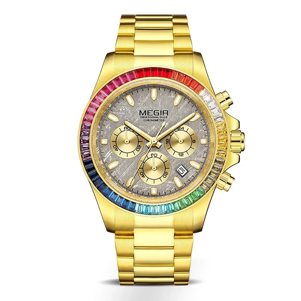 Durable Wholesale Multifunctional Wrist Watch Fashion Quartz Fashionable Quartz Watch 1