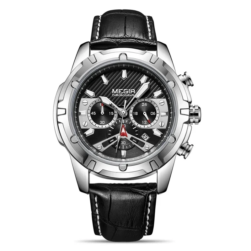Hersteller Großhandel Mode Business Uhr Multifunktionale Herren Quarzuhr Mode Trend Quarzuhr 1