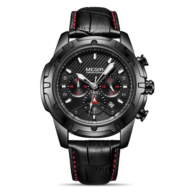 Men's Quartz Watch Domestic Waterproofing Quality Watch Leather Strap Watch Manufacturers Wholesale 1