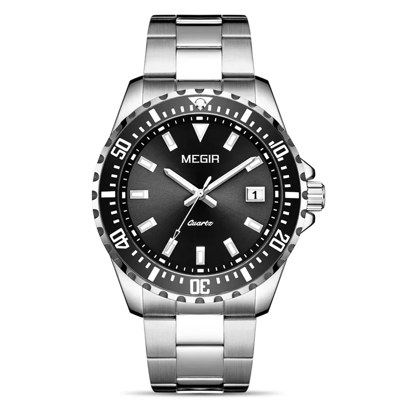 Montre à Quartz pour hommes, étanche, personnalisée, multifonctionnelle, Non mécanique, vente en gros 1