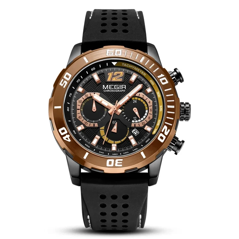 Venta al por mayor, diseño innovador, reloj multifuncional para hombres, reloj de cuarzo de alta gama, reloj de negocios de moda 1