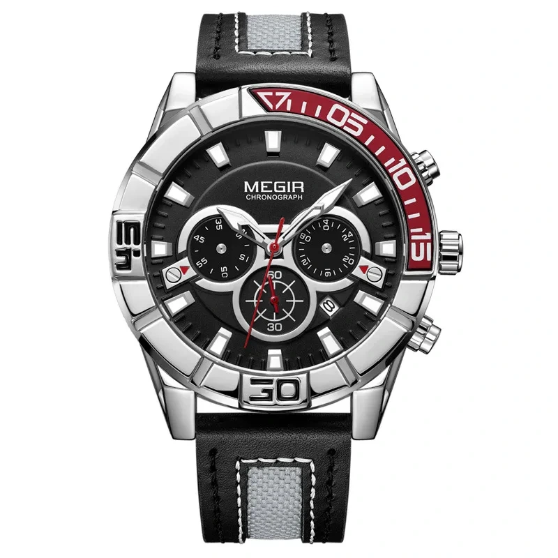 Reloj de cuarzo personalizado para hombre, venta al por mayor, resistente al agua, tendencia de moda Simple, reloj de cuarzo, reloj de ocio de moda 1