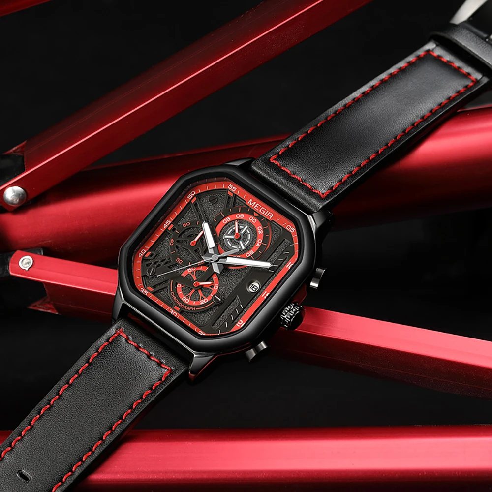 La fábrica de China modificó el reloj clásico del cuarzo del reloj del negocio del reloj casual de la moda para requisitos particulares para los hombres 6