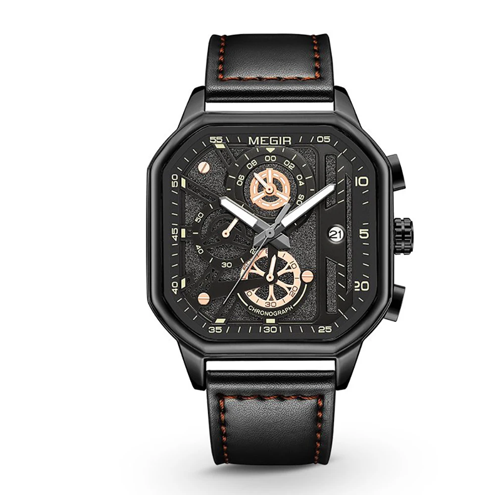 La fábrica de China modificó el reloj clásico del cuarzo del reloj del negocio del reloj casual de la moda para requisitos particulares para los hombres 3