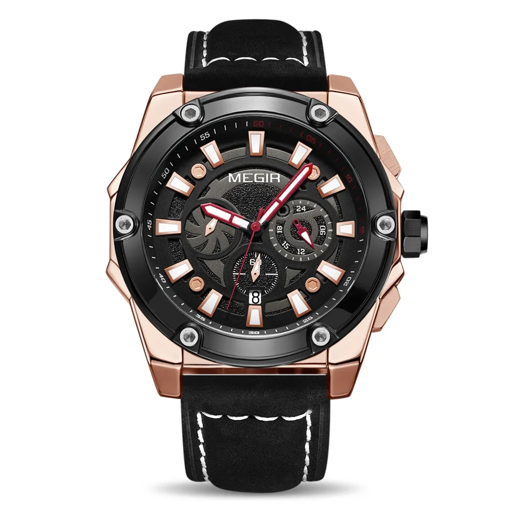 New Arrival Fashion Leisure Watch Men's Waterproof Quartz Watch Simple Fashion Trend Quartz Watch 1