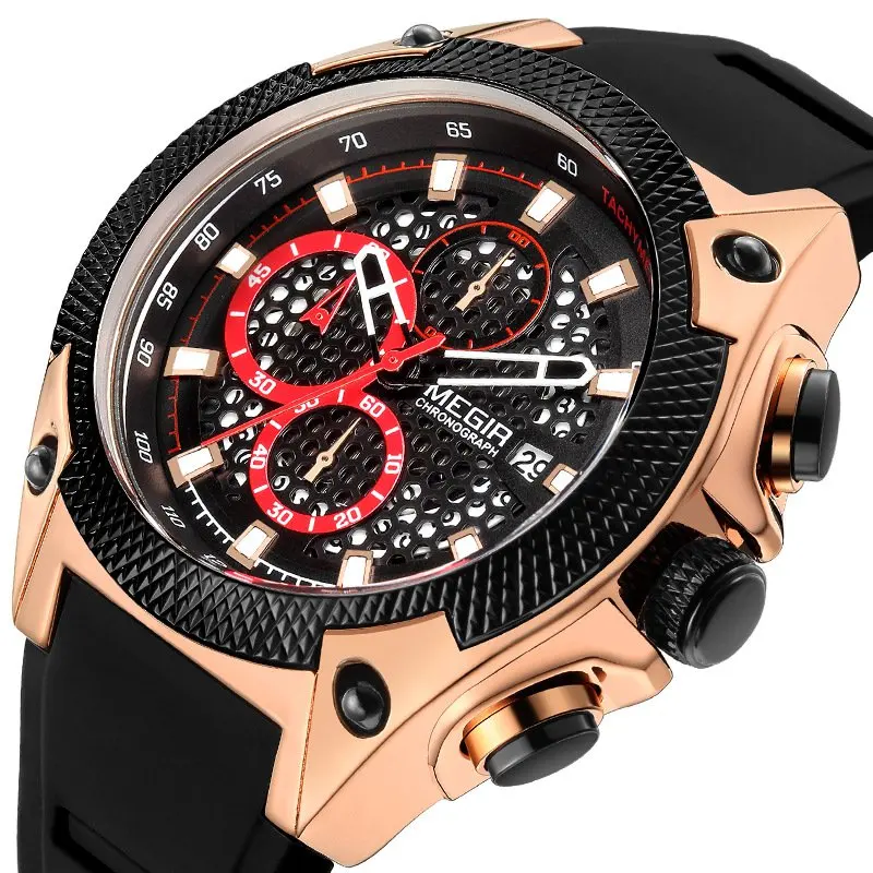 Nuevo diseño de fábrica, venta al por mayor, elegante reloj de cuarzo, reloj impermeable de cuarzo, reloj de cuarzo creativo, logotipo personalizable 2