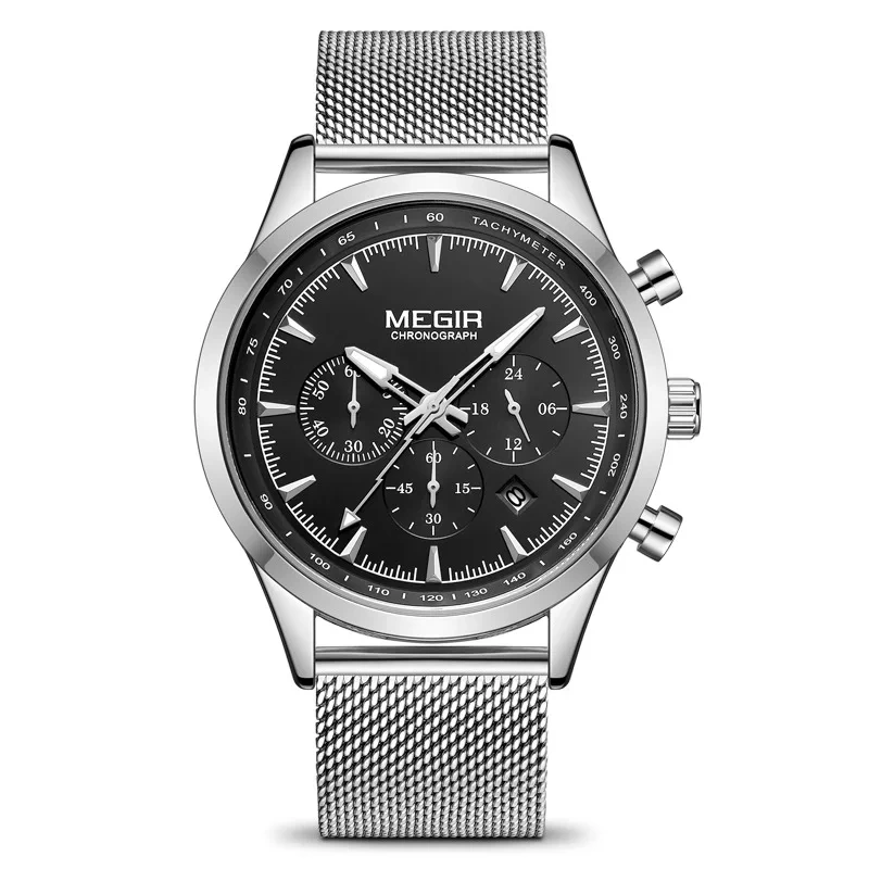 Manufacturers Wholesale Quartz Watch Creative Design Multifunctional Waterproof Watch For Men Business Quartz Watch 1