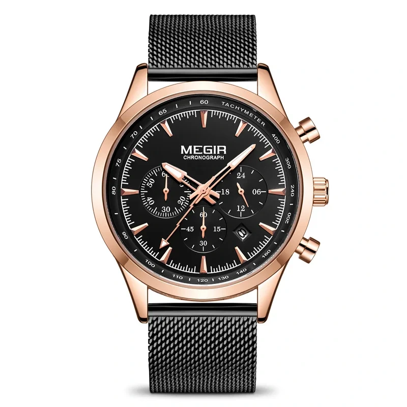Creative Design Multifunctional Waterproof Men Business Quartz Watch Manufacturers Wholesale Quartz Watch 1