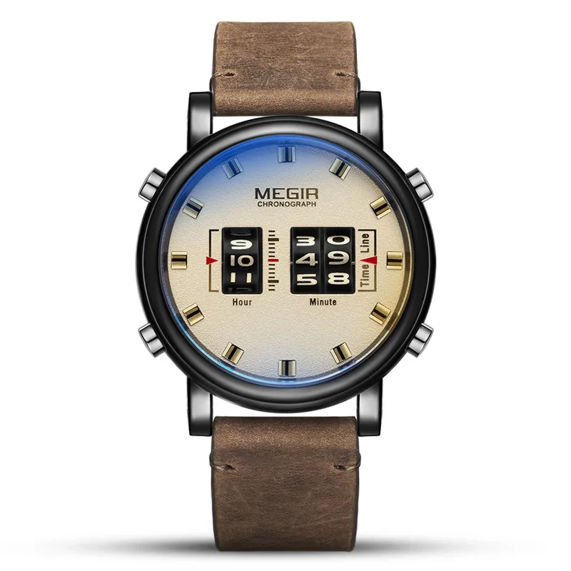 Relojes de cuarzo de alta calidad al por mayor de fábrica Reloj de cuarzo de ocio de moda Reloj resistente al agua 1
