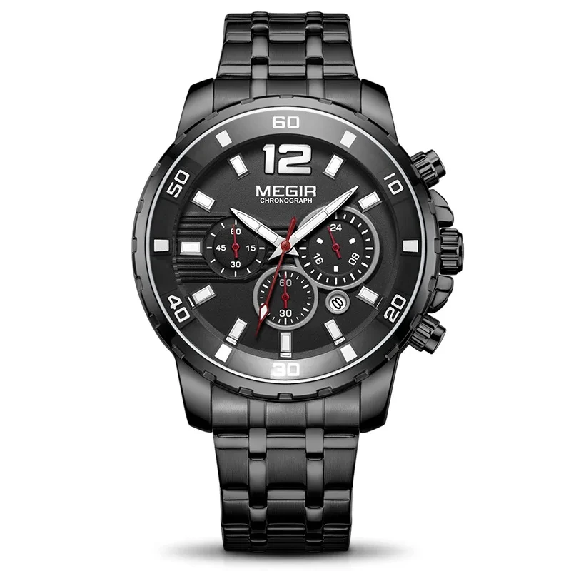 Manufacturers Wholesale Stainless Steel Men's Watches Premium Quartz Watch Men's Business Watch 1