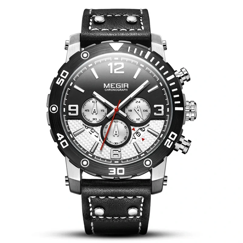 Orologio al quarzo da uomo all'ingrosso della fabbrica cinese Orologio cronografo sportivo multifunzionale Orologio al quarzo impermeabile luminoso 1