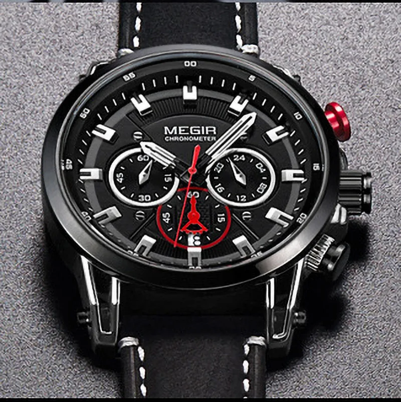 Factory New Design Wholesale Men's Watch Fashion Hollow Multi-functional Watch Sports Watch For Men 4