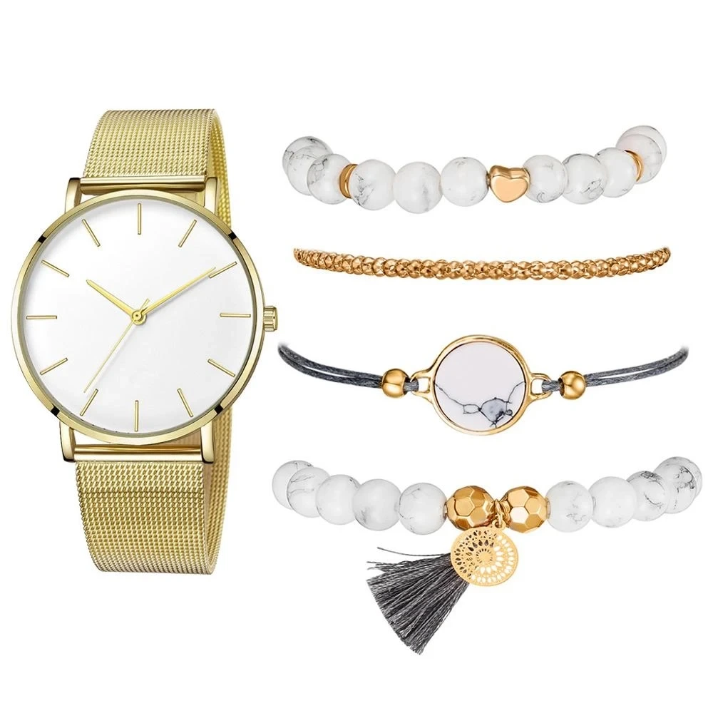 Free Sample Women Watches Starry Sky Magnet Buckle Fashion Bracelet Wristwatch Roman Numeral Simple Watch 1