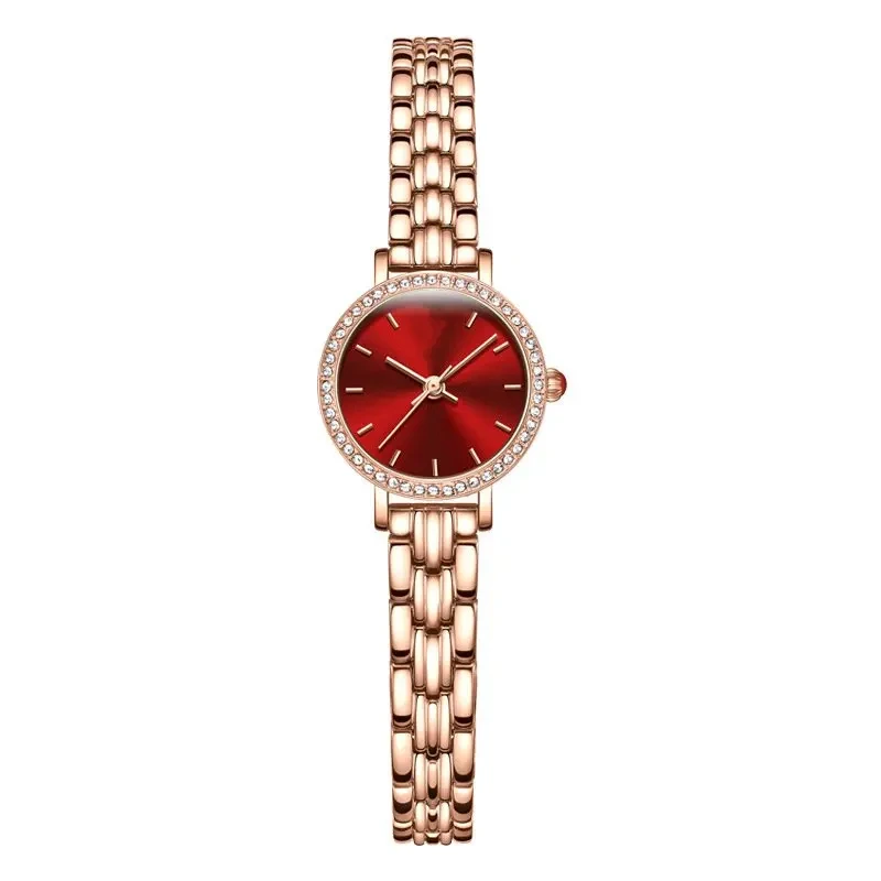 Kostenlose Probe der neuen Modetrend-Quarzuhren, wasserdichte Damen-Armbanduhr, weibliche Geschenkset-Uhr 1