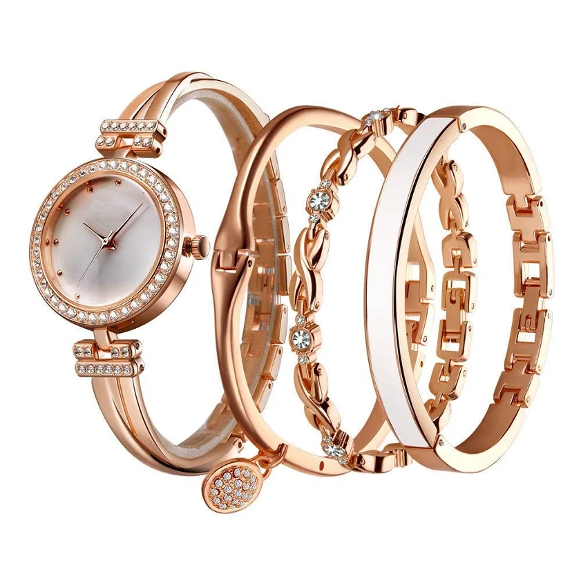 Free Sample New Style Classic Women's Fashion Quartz Watches Female Elegant Exquisite Gift Wristwatch 1