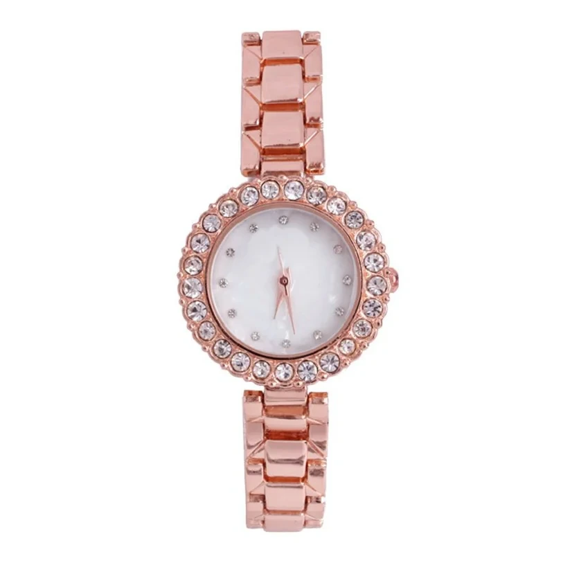 Free Sample Women's Watches Set Bracelet Simple Ladies Waterproof Quartz Elegant Exquisite Wristwatch 1