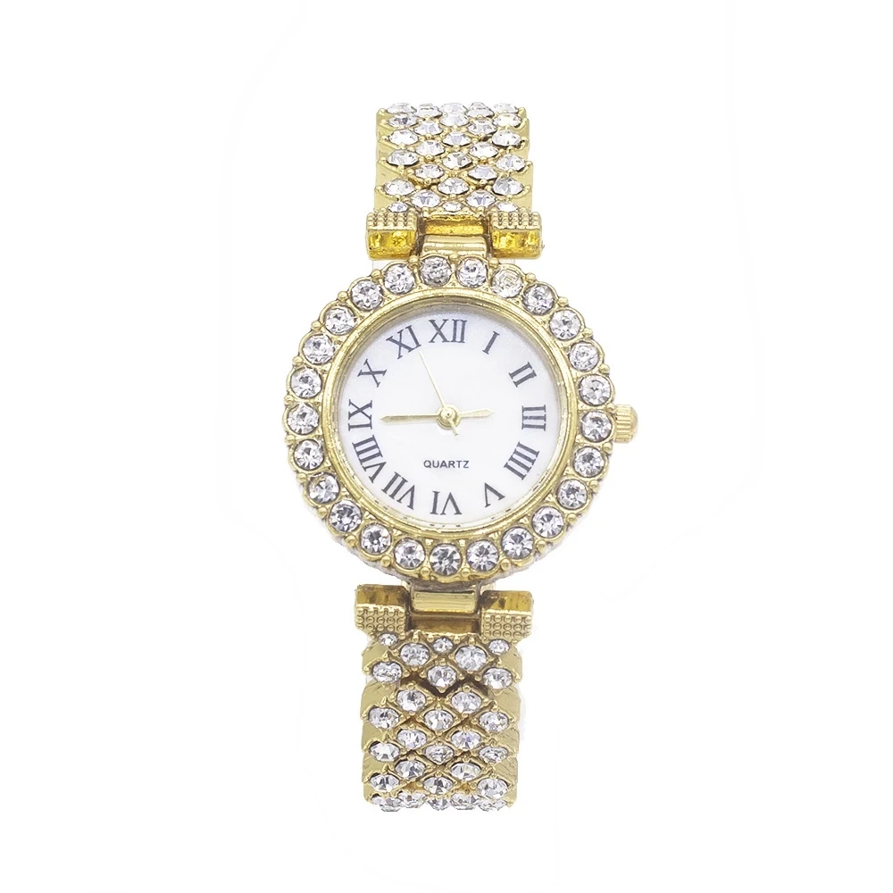 Muestra gratis elegante exquisito nuevo reloj de pulsera de moda conjunto de relojes de mujer relojes de regalo de cuarzo de moda 1
