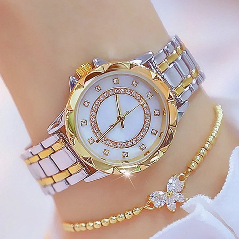 Free Sample Diamond Women Watches Rhinestone Elegant Ladies Watch Exquisite Gifts Wristwatches 1