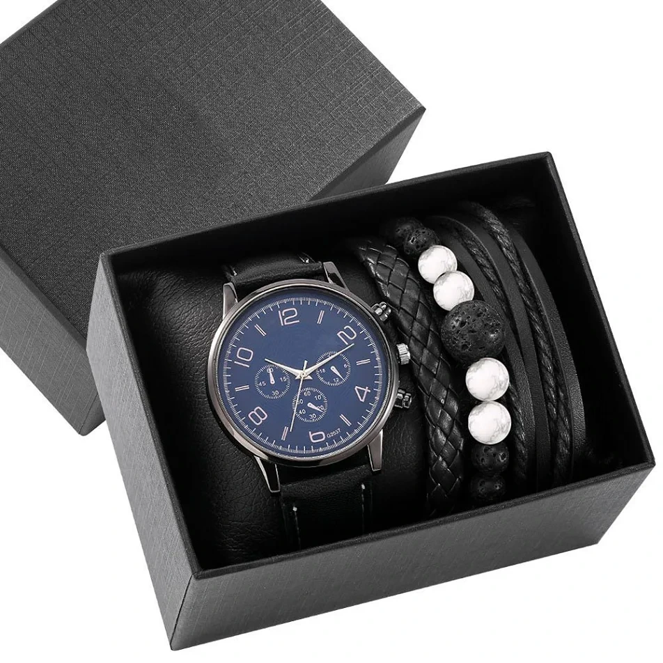 Free Sample Couples Wrist Watch Set New Fashion Couple Bracelet Watches Set With Box Ideal Lover Gifts 1