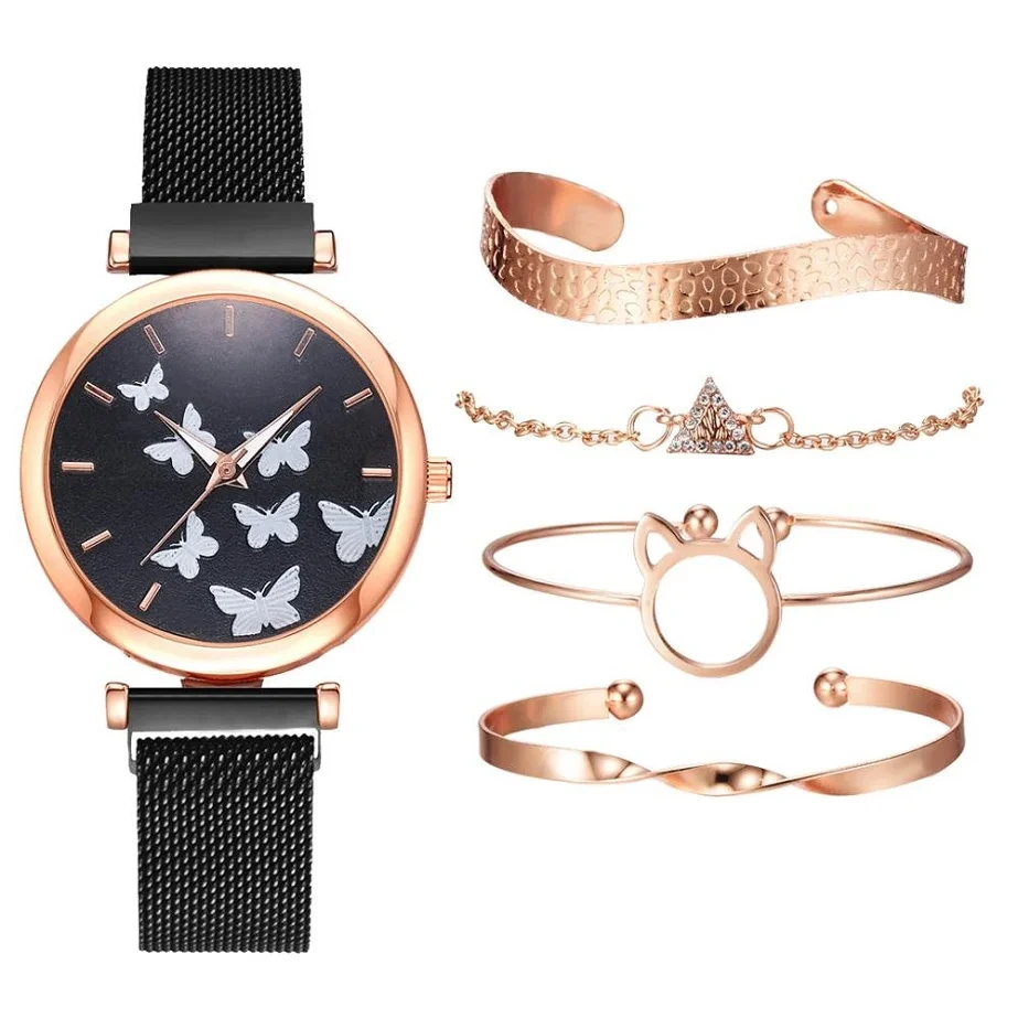 Free Sample Bracelet Women's Wristwatch Fashion Bangle Ladies Delicate Watches Elegant Gift Watch 1