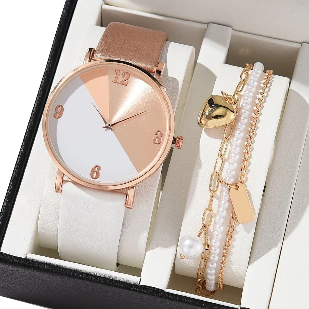 Muestra gratuita, nueva correa de moda, relojes de cuarzo informales, reloj de regalo para mujer estudiante con temperamento Simple 1