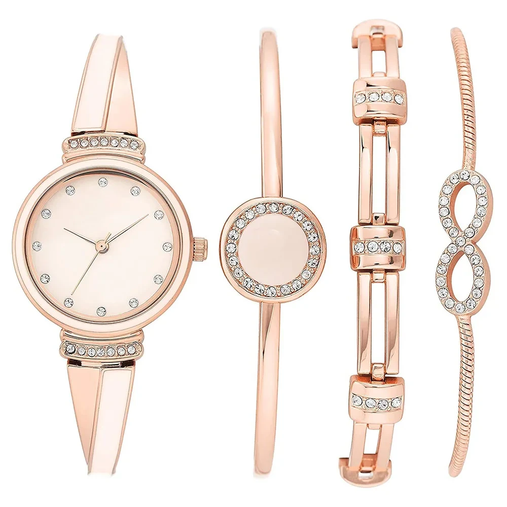 Kostenlose Probe einer Damen-Armbanduhr mit Premium-Kristalleinlage und halbkugelförmiger Mineralglaslinse 1