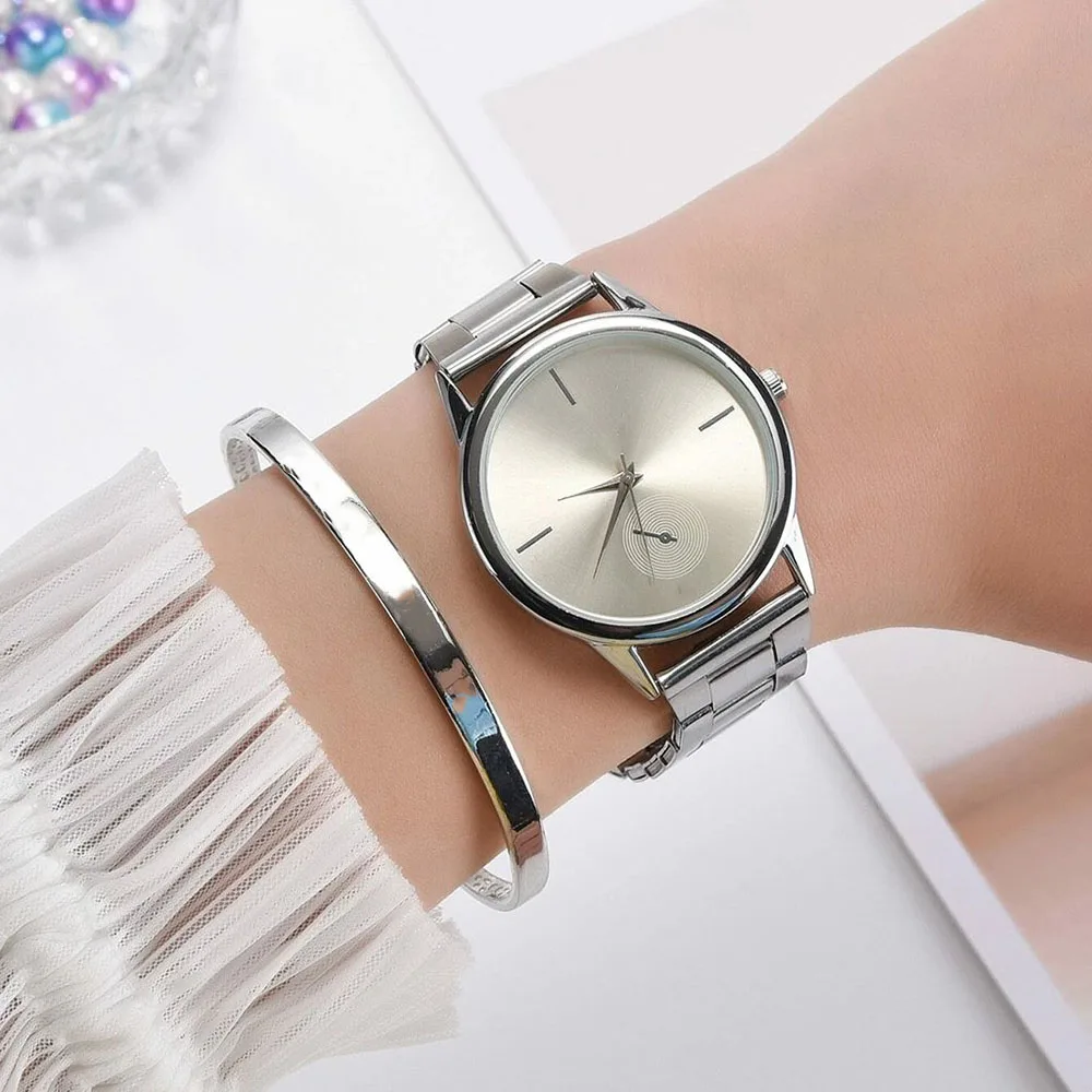 Relógios femininos pulseira conjunto decorativo popular moda versátil presente feminino relógio 6