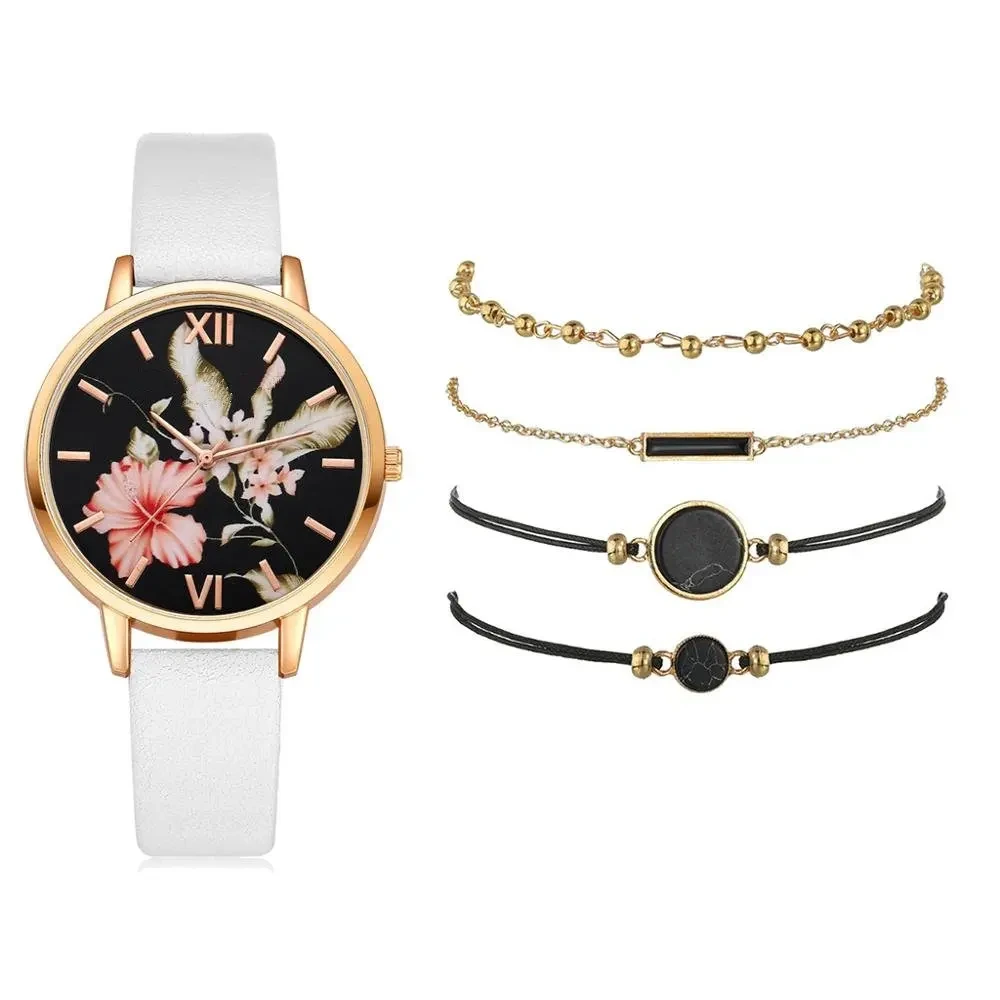 Kostenlose Probe Damen Armband Damenuhren Casual Leder Quarz Armbanduhr Mutter Freundin Geschenkuhr 1